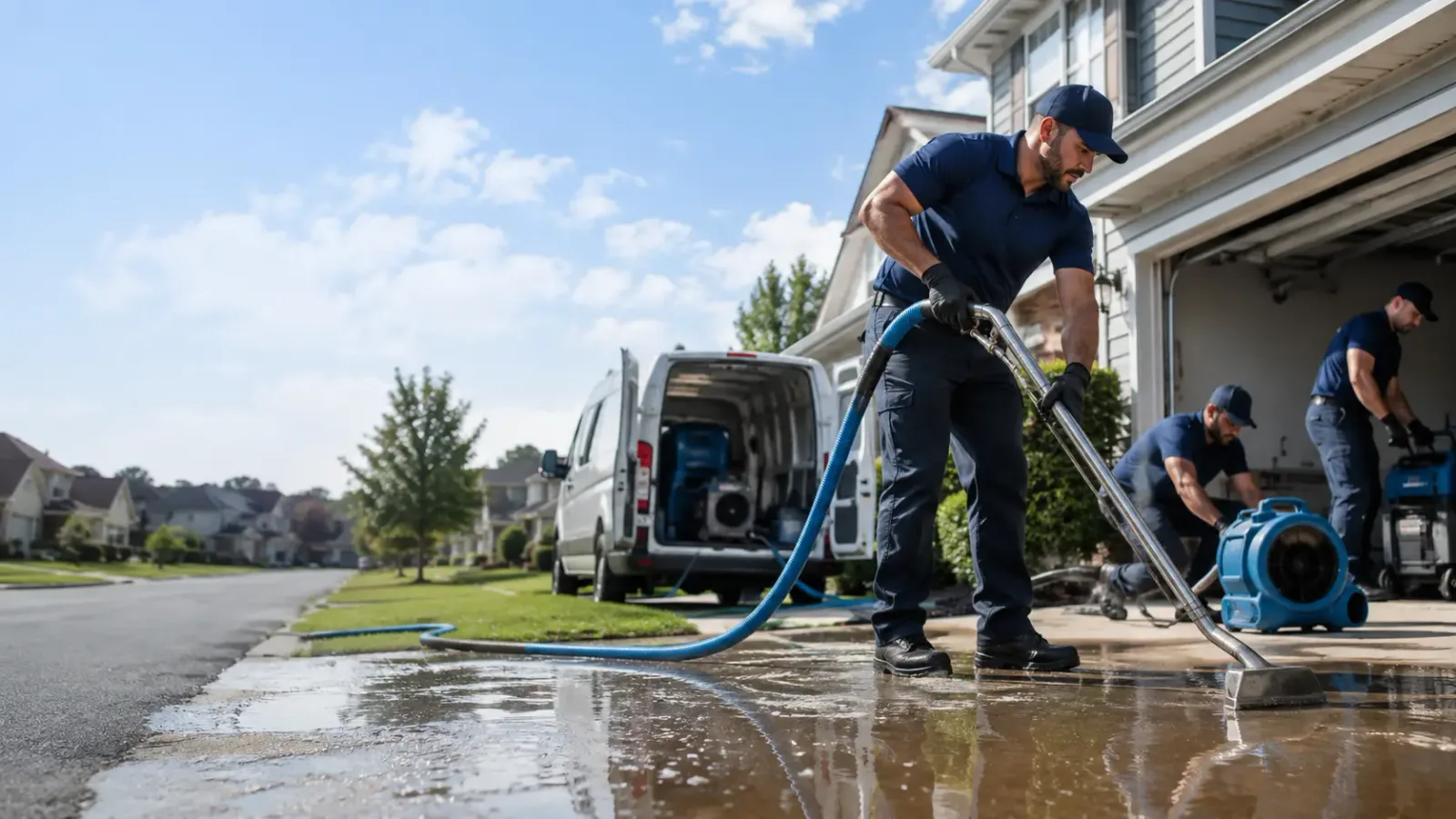 Storm-Related Flood Cleanup in Union Star, KY